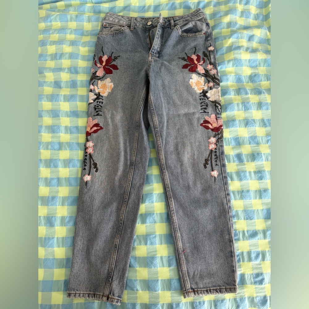 Topshop Moto Mom Jeans